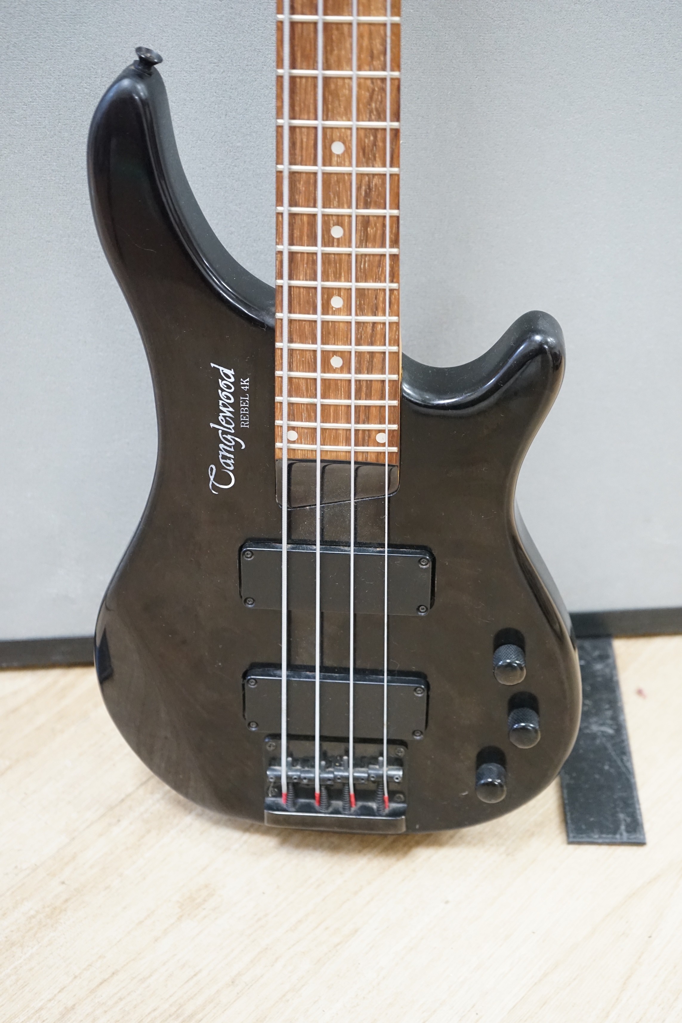 A Tanglewood rebel 4k bass guitar